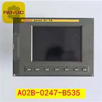 A02B-0247-B535 Unidad MDI LCD Original Fanuc Serie 18i-B, Teclado de Programación PLC, Módulo de Pantalla, Envío Inmediato