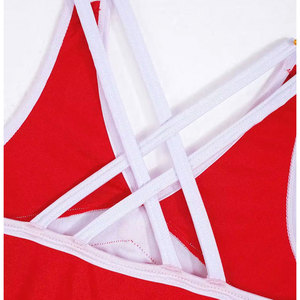 Tenue de danse et de cheerleading pour femmes, personnalisable avec logo, en tissu polyester Dry Fit, haut dos nageur et jupe taille élastique, pour équipes scolaires 2026 - Product Image 6