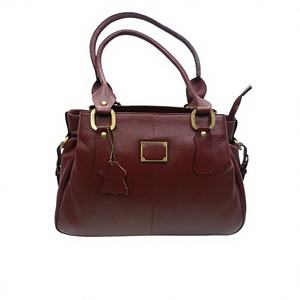 Bolso de Hombro de Cuero Genuino Estampado Vintage, Impermeable, Duradero, Ligero, de Gran Capacidad, Ecológico, para Mujer, con Cierre - Product Image 2