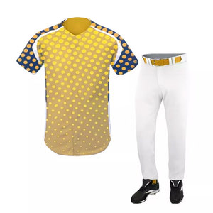 Vêtements de sport confortables, de haute qualité, légers, au meilleur design, uniforme de baseball au meilleur design en plusieurs couleurs. - Product Image 1