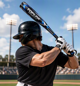 Bate de béisbol de aleación de aluminio de alto rendimiento de 28 pulgadas en azul y negro, 1 pieza, para jugadores expertos - Product Image 4