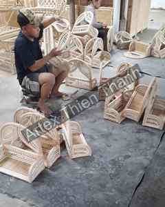 Caja de Almacenamiento de Ratán Hecha a Mano con Diseño Floral, Organizador Natural para Habitación Infantil y Decoración de Cuarto de Bebé - Product Image 6