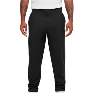 Pantalon de sport noir slim pour homme, style élite, extensible, pour entraînement et performance décontractée - Product Image 1