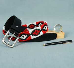 Cinturón de Cuero Polo Hecho a Mano, Moderno, Cosido a Mano, Color Sólido, Hebilla de Latón Personalizada, Alta Calidad, Mejor Compra, Correa de Doma - Product Image 5