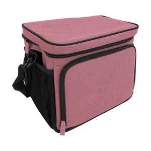 Black Insulated <b>Lunch</b> Cooler <b>Bag</b> Reusable Leakproof Food <b>Tote</b> Zipper Portable Picnic <b>Bag</b> - Product Image 6