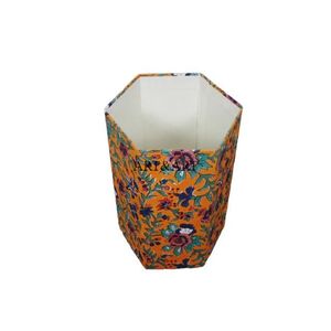 กระดาษแข็งทำมือจากฝ้ายแบบพับได้ รูปทรงหกเหลี่ยม ดีไซน์หรูหรา สำหรับงาน DIY พิมพ์โลโก้ตามสั่ง ใช้ได้ทั้งภายในและภายนอกอาคาร สำนักงาน ร้านค้า - Product Image 3