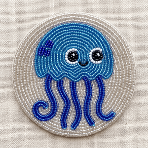 Stylish Handmade Seed Beads Patches Fashion Embroidery Design Trendy Handmade Seed Beads Beaded Patches Decorative <b>Ornament</b> - Product Image 4