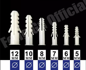 Direct Factory Plastic Anchor Wall Plug Fixing Anchor Wall Plug PE/PP Material Expand Plugs Plastic Wall Anchors - Product Image 4