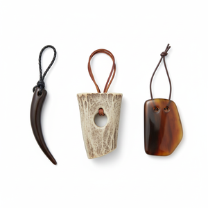 Handmade Eco-Friendly Buffalo Horn <b>Toggle</b> Buttons Natural Shape Polished Vintage Classic Animal Theme Home Decoration Crafted - Product Image 4