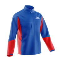 Chaqueta Anorak Cortavientos Transpirable para Hombre, con Logotipo Personalizado, Impermeable, Ligera, con Cremallera Completa, para Entrenamiento al Aire Libre