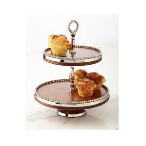 Handmade Dessert <b>Table</b> Decoration Cake Display Stand Metal Aluminium Stand Wedding Decoration - Product Image 5