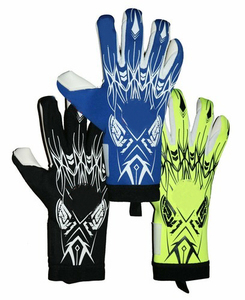 Men's Women's Professional Football Goalkeeper <b>Gloves</b> 4mm Nylon Latex Non-slip Lace-<b>up</b> Flexible Training Equipment - Product Image 6