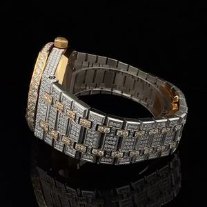 Reloj Mecánico de Acero Inoxidable de 41 mm, Edición Limitada, Deportivo, de Negocios, de Moda, Antiguo, de Dos Tonos, Personalizado, Automático, con Cristal - Product Image 6