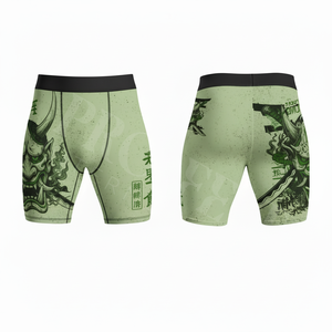 Breathable Quick Dry MMA Fitness Running Tight Fitted Customized Size Training All Season Customized Design Compression Shorts - Product Image 6
