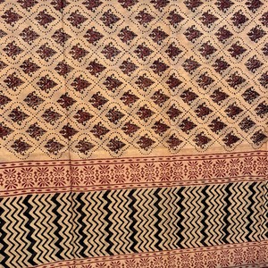 100% Cotton Floral Hand Block Print <b>Sarong</b> Pareo Large Beach Wrap <b>Bikini</b> Cover Up Scarf Soft Women Fashion Wholesale - Product Image 3