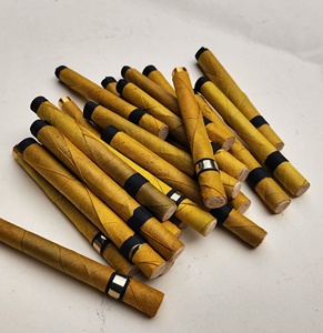 แก้วลายนกยูงสีเชอร์รี่แดงสีทองทรงตรงสำหรับกาแฟเคล็ดลับทำจากไม้หรูหรา - Product Image 2