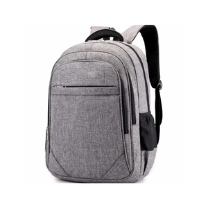 <b>Large</b> Black Polyester Daily Casual <b>Backpack</b> for Men and Teenagers <b>School</b> Bags High Quality Multifunctional Cotton Jute - Product Image 3