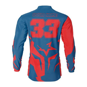 Ropa Deportiva Personalizada Sublimada, Tejido Transpirable Resistente al Viento, 100% Poliéster, Jersey de Carreras para Adultos para Todas las Temporadas - Product Image 4