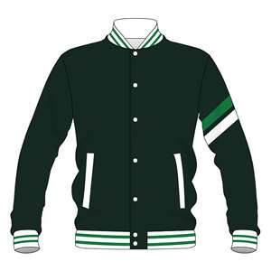 Blouson Bomber Unisexe Personnalisé en Laine et Cuir pour Homme et Femme, Modèle Universitaire Hiver avec Capuche et Fourrure, Grandes Tailles, Vente en Gros - Product Image 2