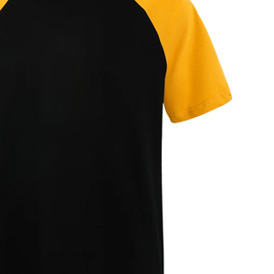 T-shirt unisexe surdimensionné de haute qualité 245 g/m² 100 % coton – T-shirt vierge épais à manches raglan bicolores |   Streetwear Premium - Product Image 6