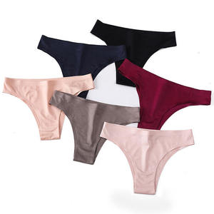 Culottes sexy taille basse sans couture en dentelle tricotée pour femmes, 100 % coton, antibactériennes, séchage rapide, sous-vêtements écologiques - Product Image 6