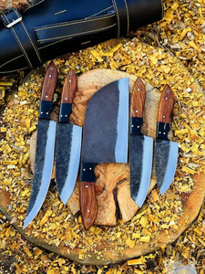 Coffret de couteaux de cuisine professionnels LEGACY BLADES en acier haute teneur en carbone, couteaux à découper tranchants pour viande, fruits et légumes, vente en gros - Product Image 3