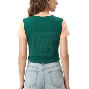 เสื้อครอปท็อปผู้หญิง ผ้าระบายอากาศ น้ำหนักเบา ทรงสวยทันสมัย เหมาะสำหรับออกกำลังกายและสวมใส่ในชีวิตประจำวัน - Product Image 2
