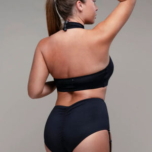 Hauts élégants pour femmes, hauts à col montant, coupe taille haute, légers, pour la danse de pole dance, tenue de performance estivale, service OEM, hauts pour femmes - Product Image 5