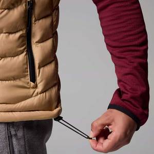 Chaleco Acolchado sin Mangas con Capucha y Cuello Alto Unisex OEM, Chaqueta Larga Transpirable de Invierno de Alta Calidad con Parches Personalizados, Superventas - Product Image 5