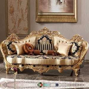 Juego de Sofás Tradicionales de Lujo en Oferta, Estructura de Madera, Esponja, Elegante, Muebles para Sala de Estar, Amangiri Indonesia - Product Image 3