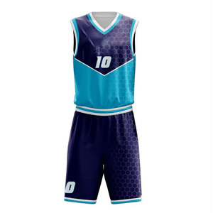 Shorts de basket-ball personnalisés pour femmes, bleus, impression par sublimation, vêtements de sport, uniforme, BSCI, vente en gros de vêtements de basket-ball - Product Image 4