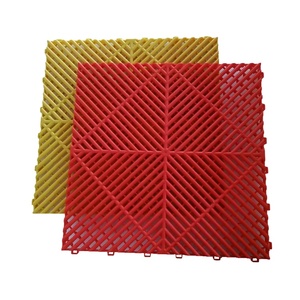 Baldosas de Plástico Entrelazadas para Suelos de Garaje, Estilo Moderno, Vinilo PP, Precio de Fábrica, Solución de Diseño Gráfico - Product Image 1