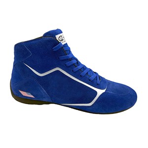Chaussures de karting professionnelles de style actuel, mi-mollet, respirantes, réglables, imperméables, doublure en cuir véritable, hiver, moto - Product Image 2