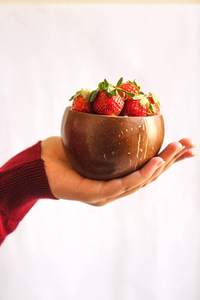 Tazón de Coco Ecológico Hecho a Mano con Cáscaras de Coco Originales y 100% Natural (Paquete - Product Image 4