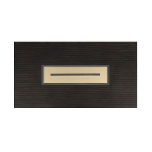 Tavolo da Pranzo Rettangolare Contemporaneo in Stile Espresso con Inserto a Specchio, 1 Pezzo, Arredamento per Cucina e Sala da Pranzo - Product Image 5