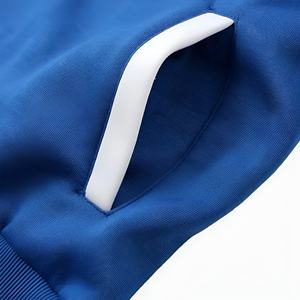 Sudadera con capucha y cremallera para hombre, diseño 2025, cómoda, teñida, con patrón sólido, versátil y elegante para el invierno - Product Image 5