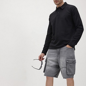 Chemises formelles pour hommes à manches longues, qualité supérieure, prix raisonnable, avec logo brodé personnalisé, tricotées, anti-boulochage - Product Image 5