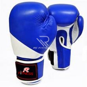 Gants de boxe professionnels en cuir de vachette avec logo personnalisé, impression par sublimation, qualité supérieure, antidérapants, vêtements de fitness RC - Product Image 1