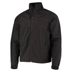 Vestes d'hiver pour hommes personnalisées, coupe-vent, softshell avec fermeture éclair, long manteau imperméable pour la randonnée en plein air avec doublure en mesh - Product Image 6