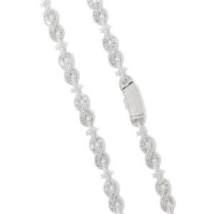 Luxury <b>Diamond</b> Cuban Necklace Iced Out Rapper <b>Chain</b> <b>Mens</b> Statement <b>Diamond</b> Necklace For Women and <b>Mens</b> - Product Image 1