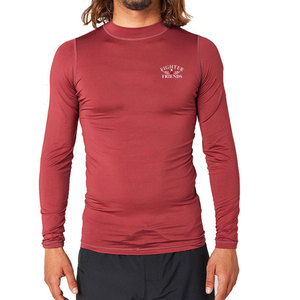 Dernier design, prix abordable, rashguards pour hommes, couleur unie, respirants, légers, en vente en ligne - Product Image 1
