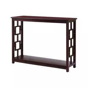 Luxury Handcrafted Solid Wood <b>Narrow</b> <b>Console</b> <b>Table</b> with Antique Finish for Living Room Bedroom and Modern Apartment Home Decor - Product Image 4