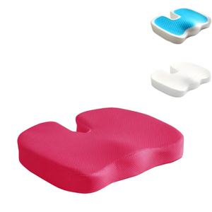 Wholesale <b>Cooling</b> Gel Seat Cushion Orthopedic Coccyx Memory Foam <b>Pad</b> for Office Chair Car Seat Comfort - Product Image 4