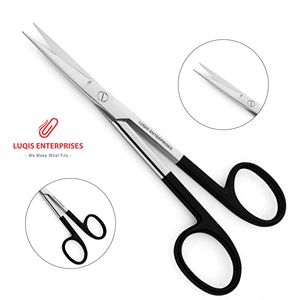 Tijeras de Cirugía Plástica Supercut con Puntas Dentadas Afiladas, Instrumento Quirúrgico de Acero Inoxidable, Herramienta Cosmética de Precisión - Product Image 1