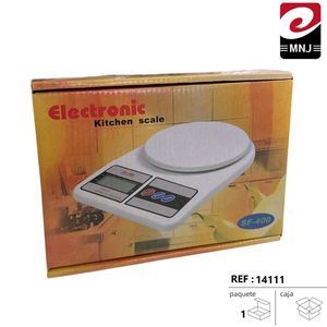 Báscula de Cocina Digital ESCALAS Premium de 10 kg, Acero Inoxidable Duradero con Pantalla Fácil de Leer, Mide Ingredientes con Precisión - Product Image 1