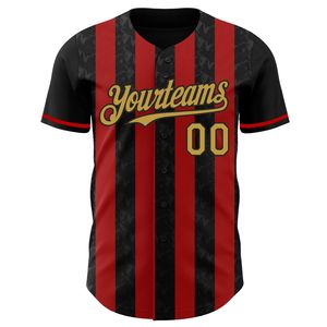 High Performance Baseball Jersey Full Button Quick Dry Fabric 100% Polyester Printed Short Sleeve Breathable Unisex All Seasons - Product Image 6