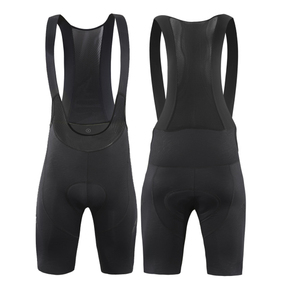 Cuissardes de cyclisme ajustées pour hommes, gris et blanc, respirantes, anti-humidité, en Spandex et Polyester 220g - Product Image 1