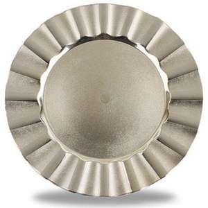 Platos de Metal Aptos para Lavavajillas, Platos de Cena de Grado Alimenticio, Reutilizables, para Eventos, 12" 13", Platos y Vajilla a Precio de Mayoreo - Product Image 6