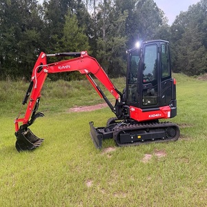 รถขุดขนาดเล็กคุณภาพสูง Kubota KX040-5 รถขุดตีนตะขาบ 1 ตัน สำหรับเครื่องยนต์ มอเตอร์ ปั๊ม เกียร์ PLC EPR - Product Image 4