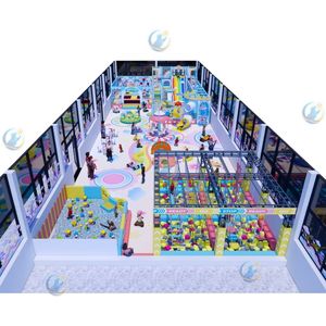 Équipement de terrain de jeu intérieur pour enfants, piscine à balles, toboggan en spirale, grande capacité (>500 kg) pour 80-100 enfants, centre de divertissement familial - Product Image 6